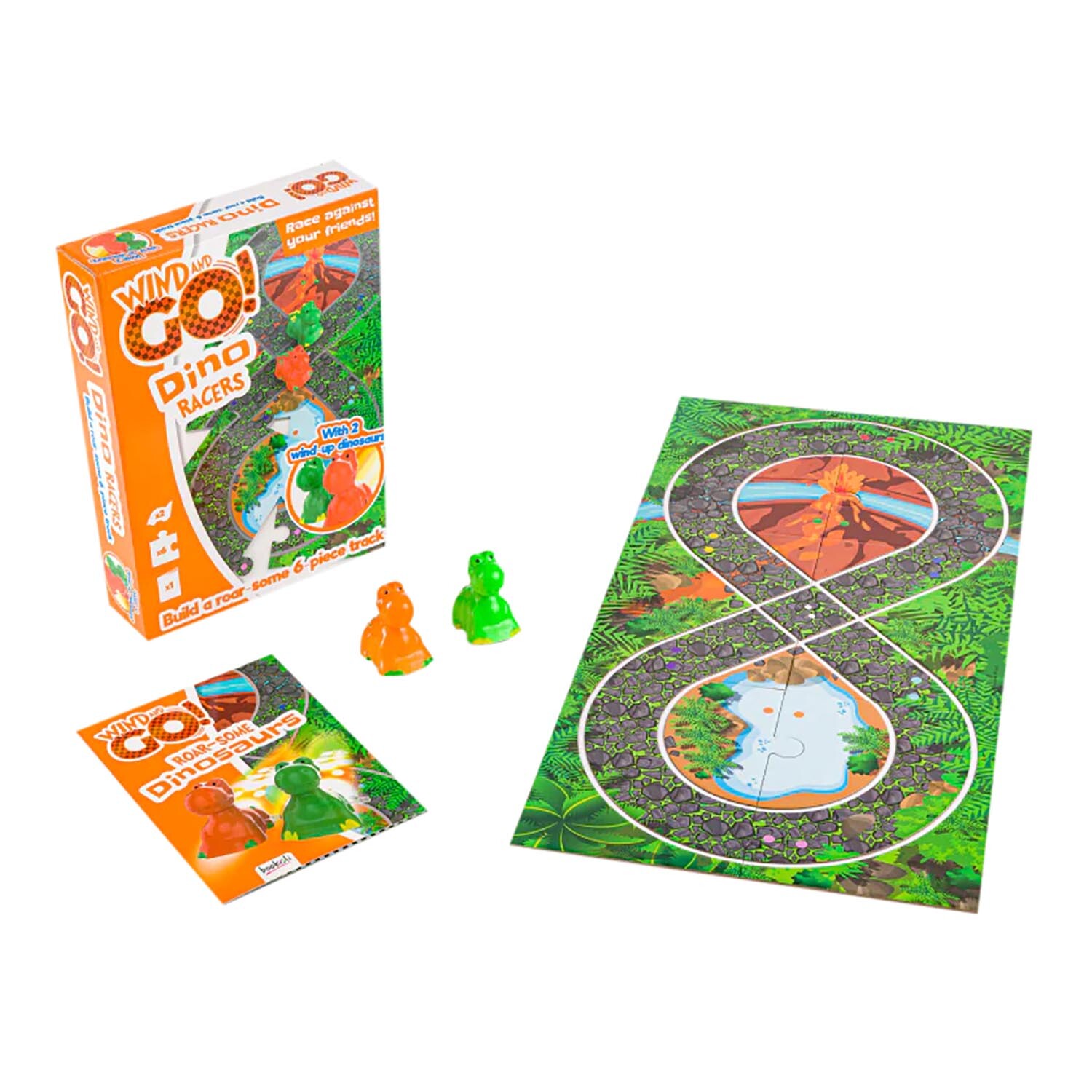 Wind and Go Dino Racers Puzzle 6 Piece Image 2