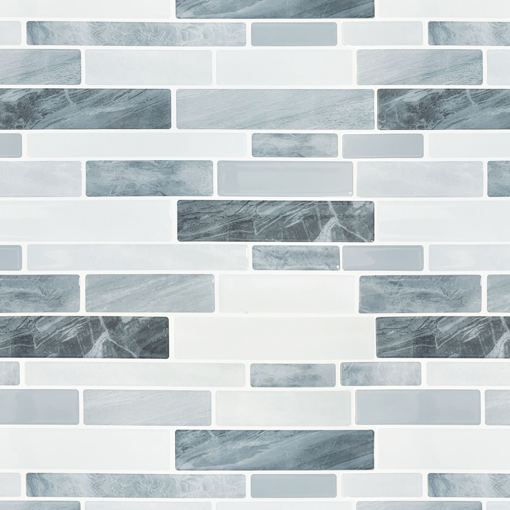 Arthouse ArtiFIX Grey Slate Effect Sticky Back Wall Tile 5 Pack Image 2