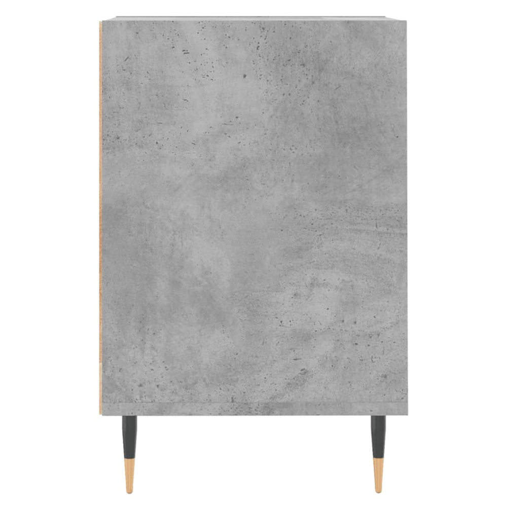 vidaXL 2 Door 2 Shelf Concrete Grey TV Cabinet Image 7