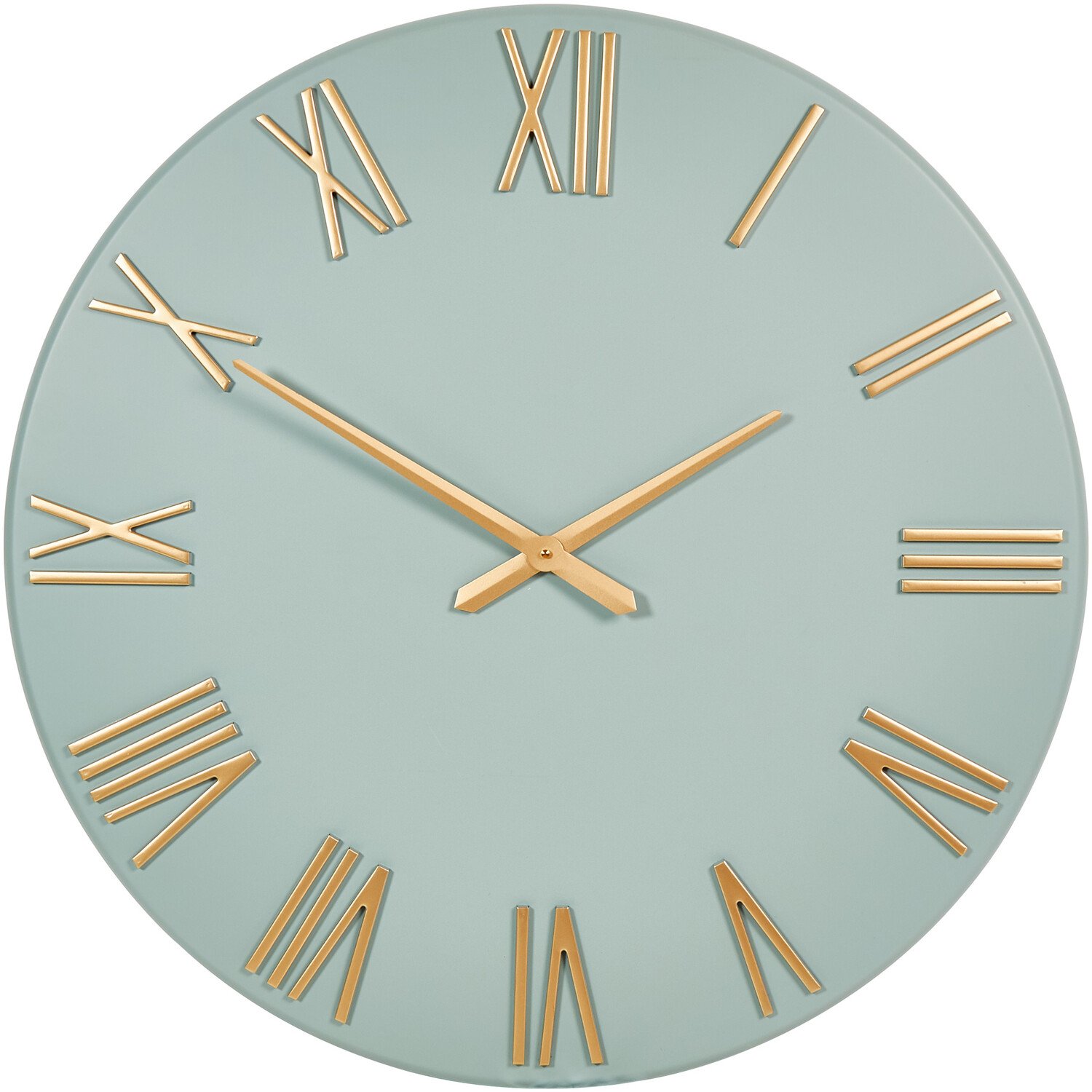 Sage Numeral Clock 78cm - Sage Image 1