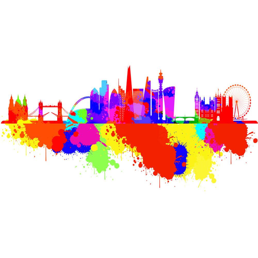 Mirrorstone Nexus London Skyline Splash Image Wi-Fi Infrared Heating Panel 700W 595 x 1195mm Image 4