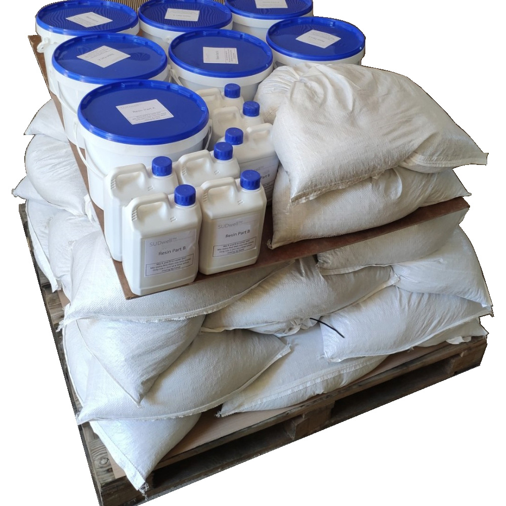 SUDwell White Resin Bound Starter Pack 33sqm Image 1