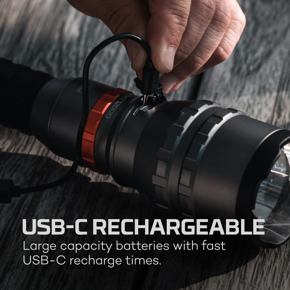 Nebo Davinci 12000 12000 Lumens Magnetic Mag Dial Rechargeable LED Torch with 2x Zoom Image 7
