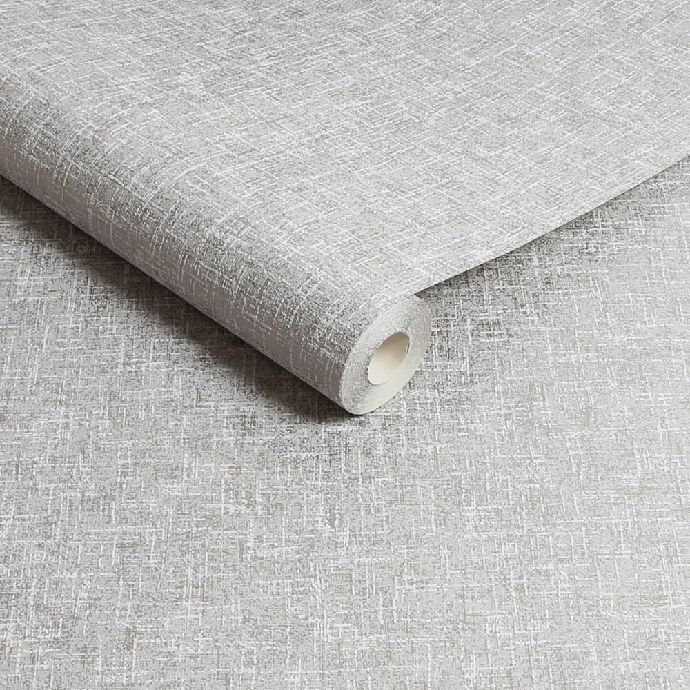 Superfresco Colours Midas Texture Grey Gold Wallpaper Image 2