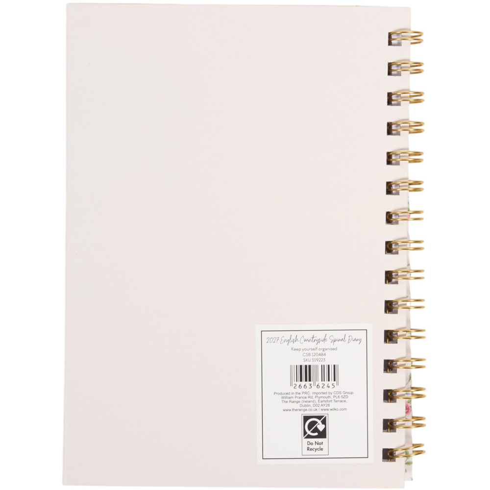 2027 English Countryside Spiral Diary Image 6