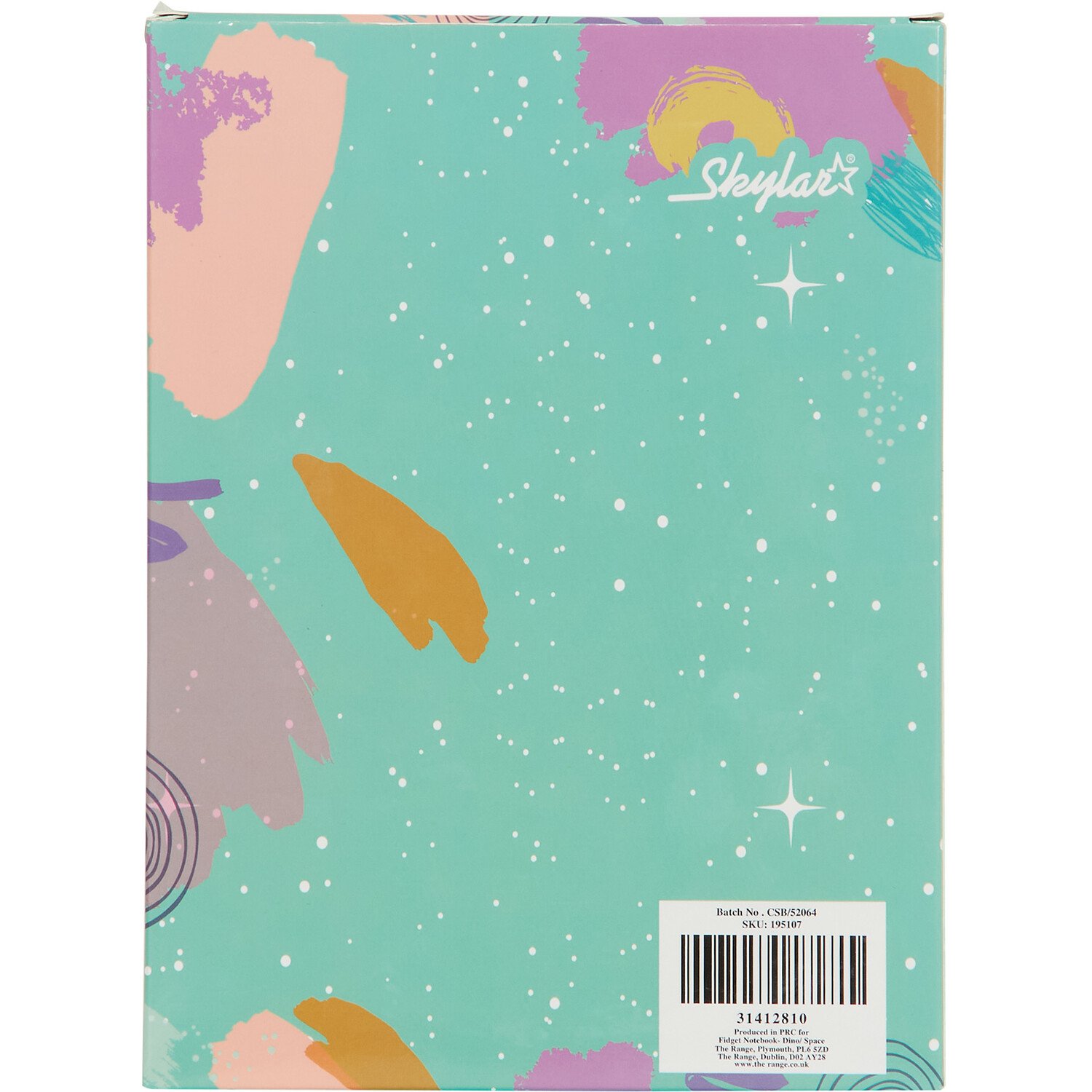 Dinosaur or Space Fidget Notebook Image 8