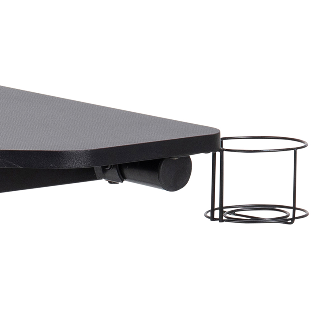 Florence Trooper Gaming Desk Black Image 7