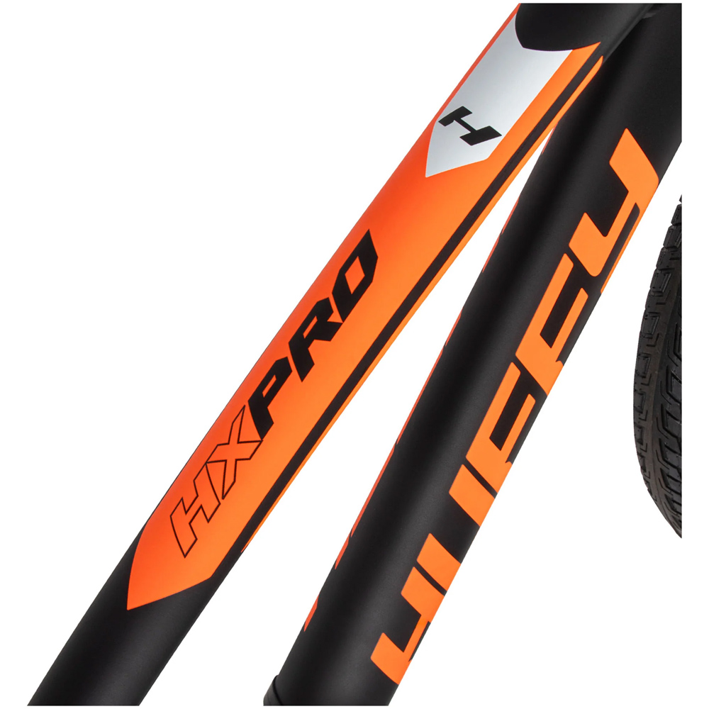 HUFFY HX Pro Racer 20-inch Aluminium Black and Orange BMX Race Bike Image 5