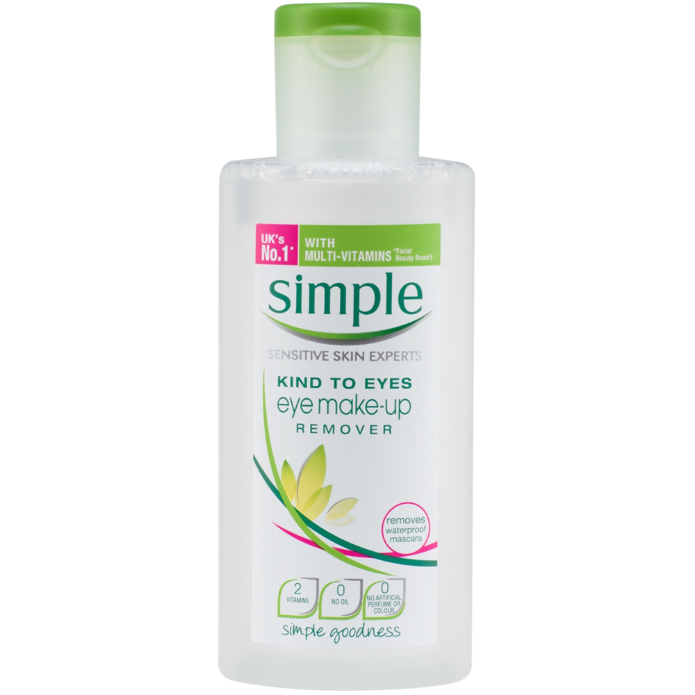Simple Kind to Eyes Makeup Remover 125ml Image