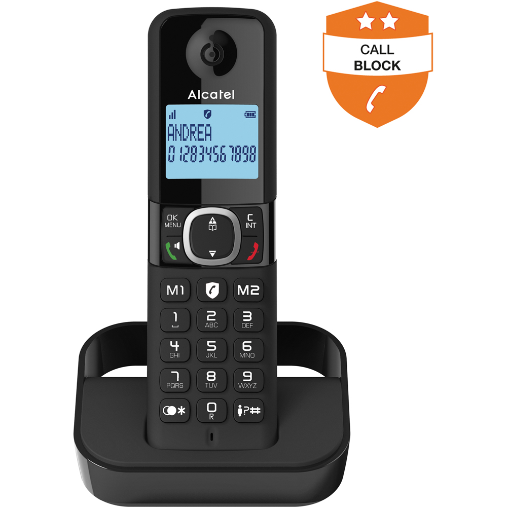 Alcatel F860 DECT Phone with Call Block Single Image 3
