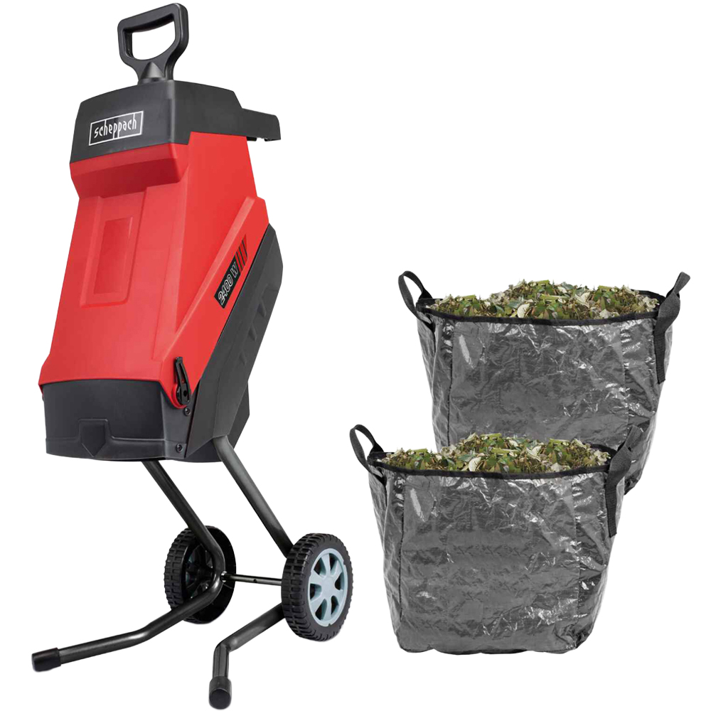 Scheppach GS55 Electric Garden Shredder with 45L Collection Bag 2400W Image 3