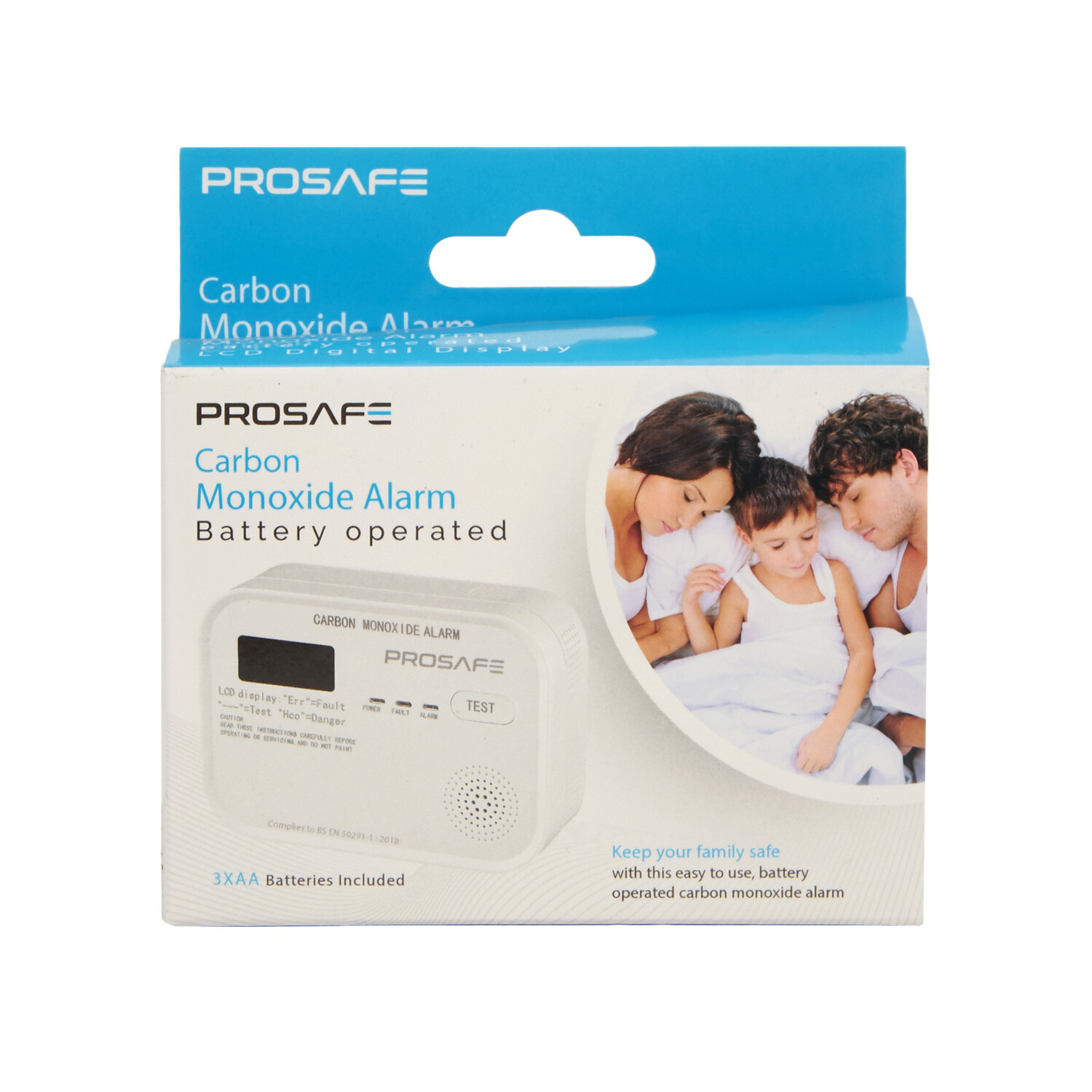 Prosafe Battery Operated Carbon Monoxide Alarm Image 2