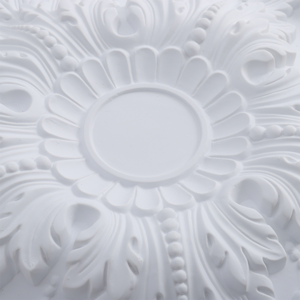 Living and Home Polyurethane Ceiling Medallion 20 inch Image 5