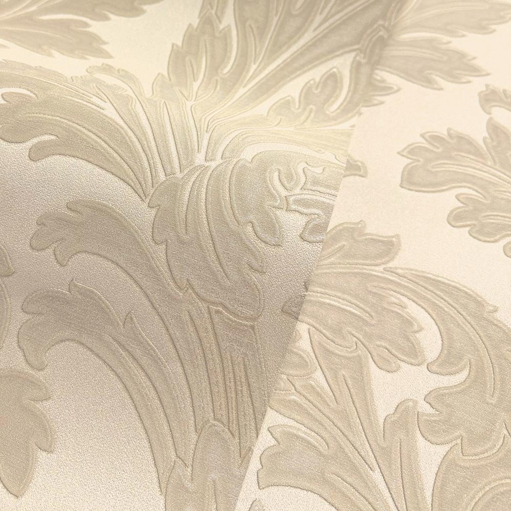 Holden Decor Acanthus Beige Wallpaper Image 4