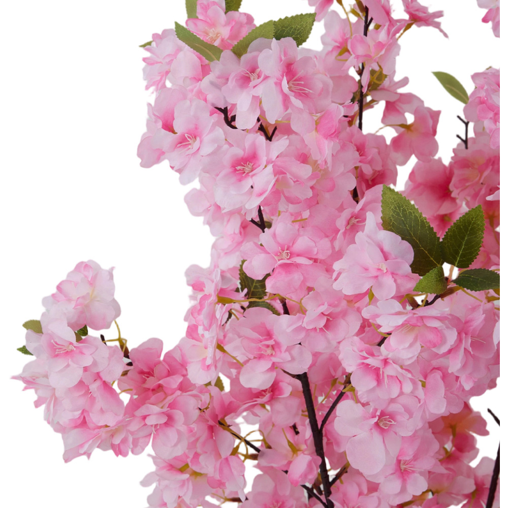 Living and Home Decorative Artificial Cherry Blossom Plant in Pot 105cm Image 3