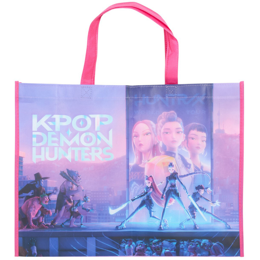 K-Pop Demon Hunters Shopper Bag Purple Image 2