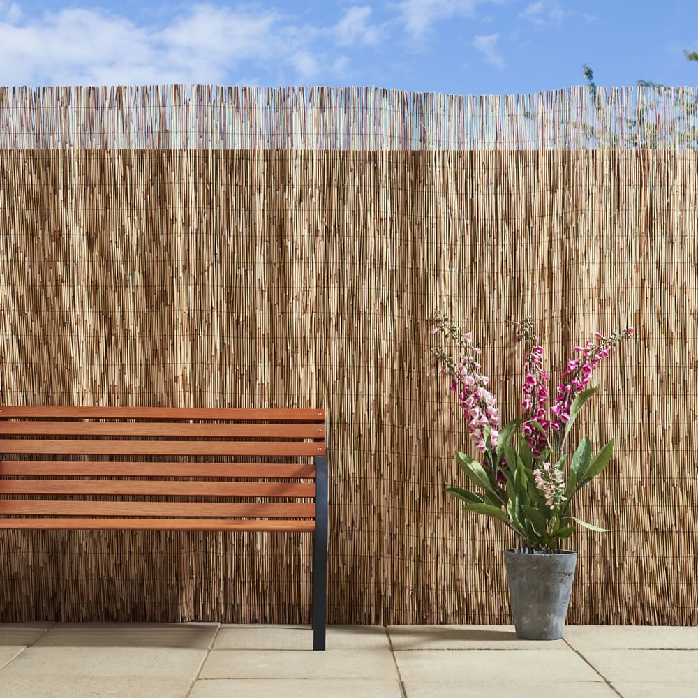 Wilko Reed Garden Fence Screening 4m x 1m Image 3