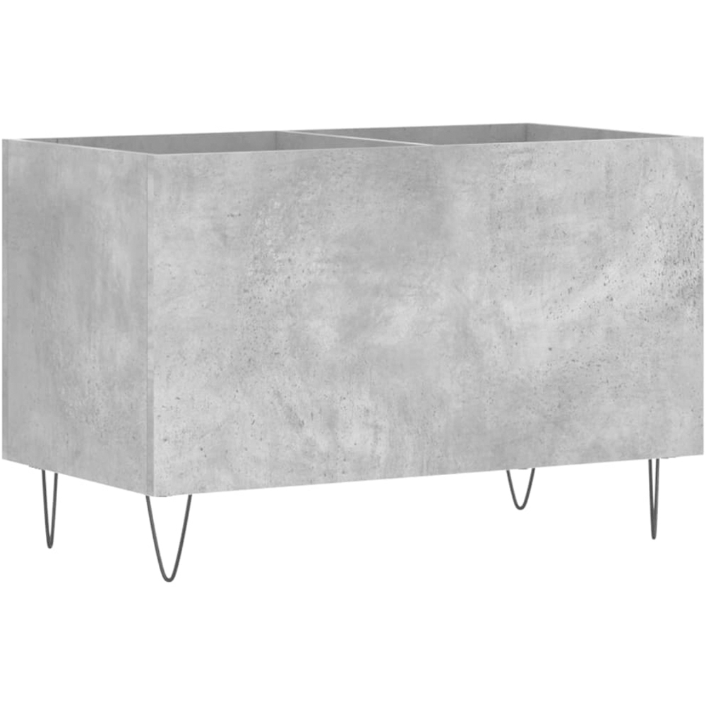 vidaXL Concrete Grey Record Cabinet Image 2