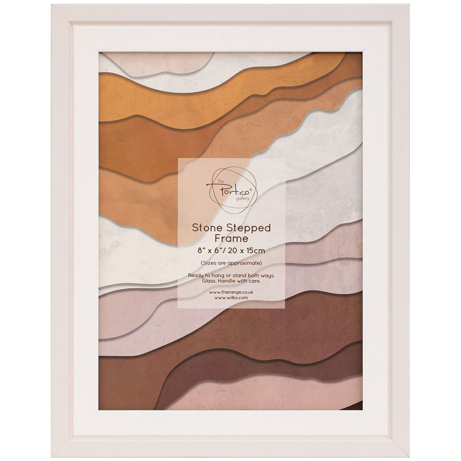 Stepped Frame Stone 8 x 6 inch Image 1