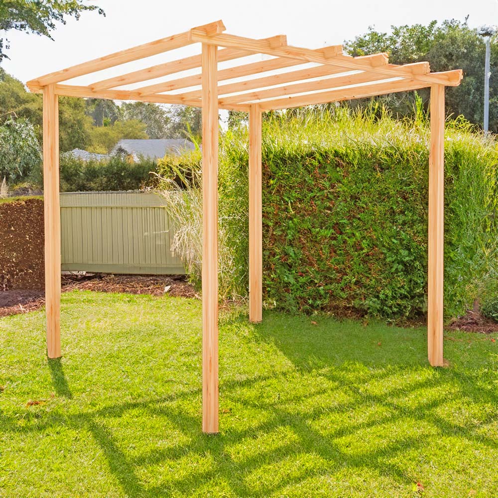Shire GB Ivy 8 x 8ft Pergola Kit Image 1