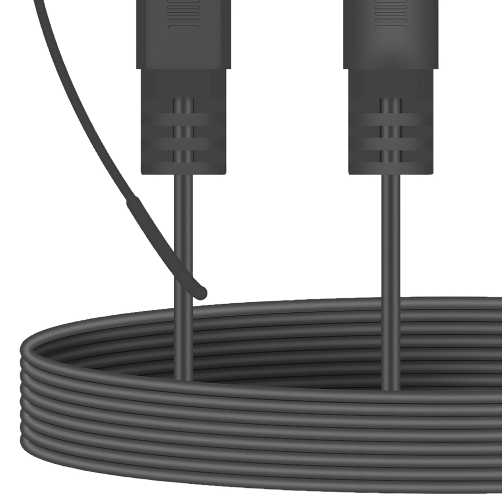 Xmas Haus Black Male to Female Extension Cable 2.5m Image 3