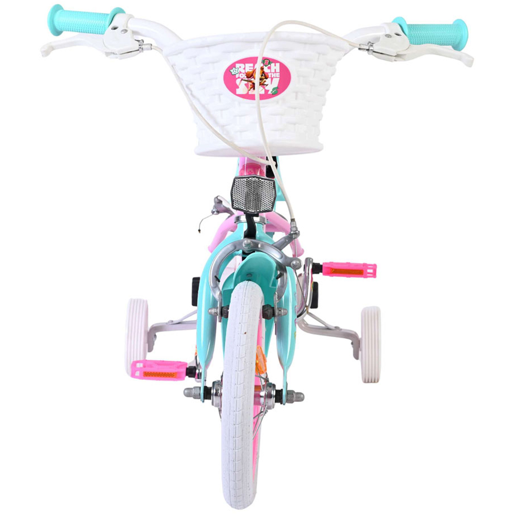 Volare Paw Patrol Kids 12 inch Multicolour Bike with Stabilisers and Basket Image 3