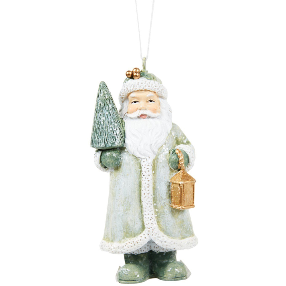 Sage Santa Hanging Tree DecorationSage Image 2