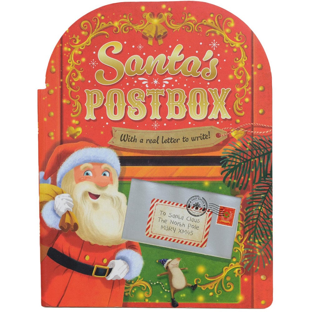 Santa's Postbox Story Book - Red Image