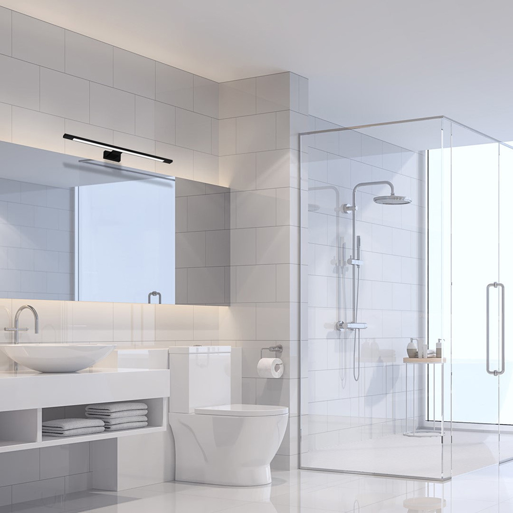 Milagro Shine Black LED Wall Lamp 60cm 230V Image 4