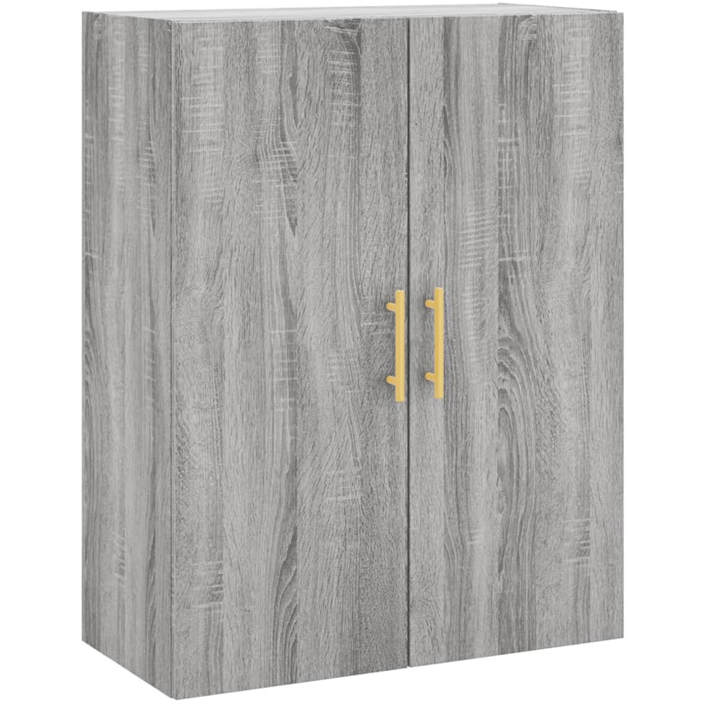 vidaXL 2 Door 3 Shelf Grey Sonoma Highboard Image 5