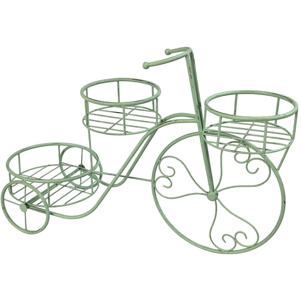 Avilo Green Tricycle Plant Stand 46.5 x 68.5cm Image 1