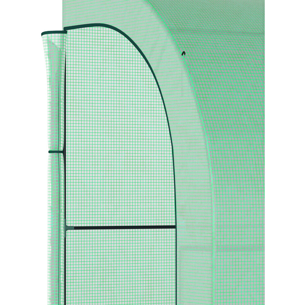 Outsunny Green 5 x 10ft 3-Tier Walk In Greenhouse Image 3
