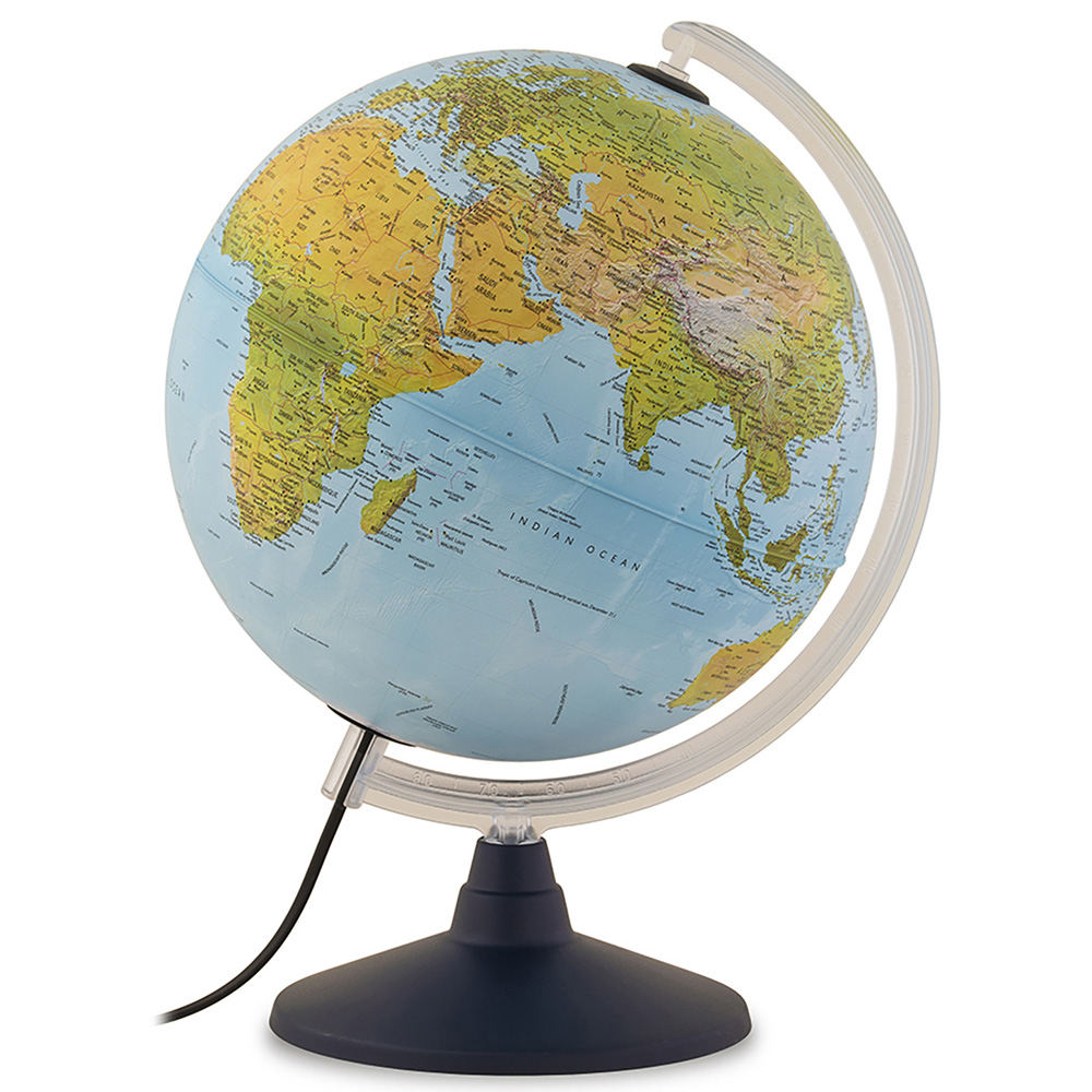 Nova Rico Elite Physical and Political Illuminated Globe 25cm Image 7
