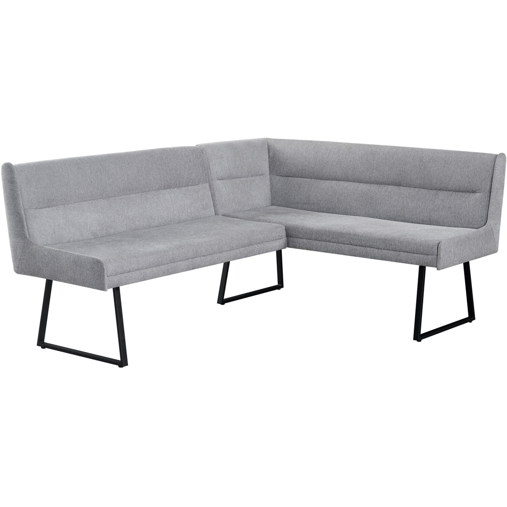 Monaco Corner Bench Grey Image 6