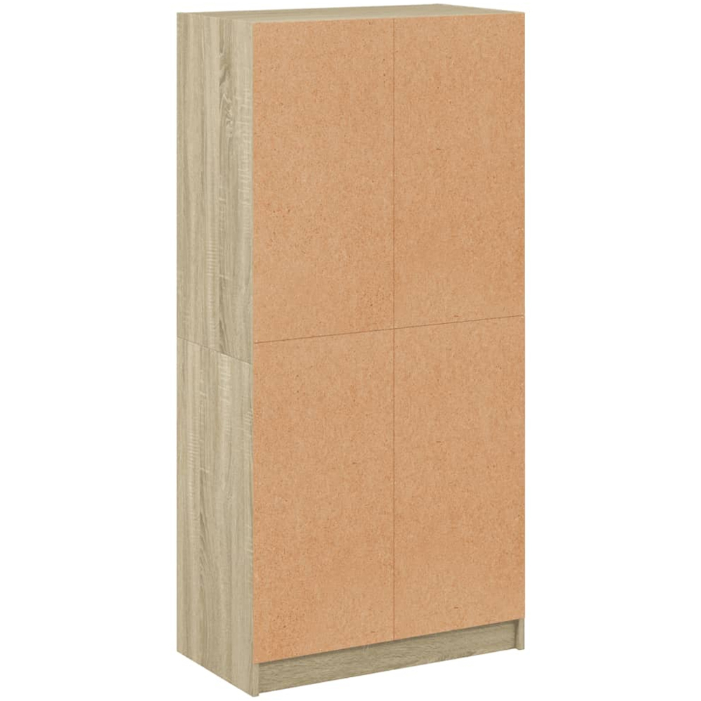 vidaXL 4 Door Sonoma Oak Highboard Image 8