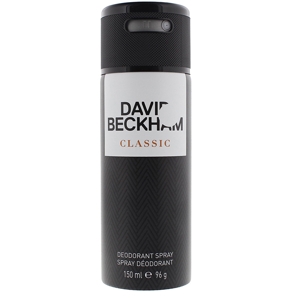 David Beckham Classic Deodorant Spray 150ml Image 1