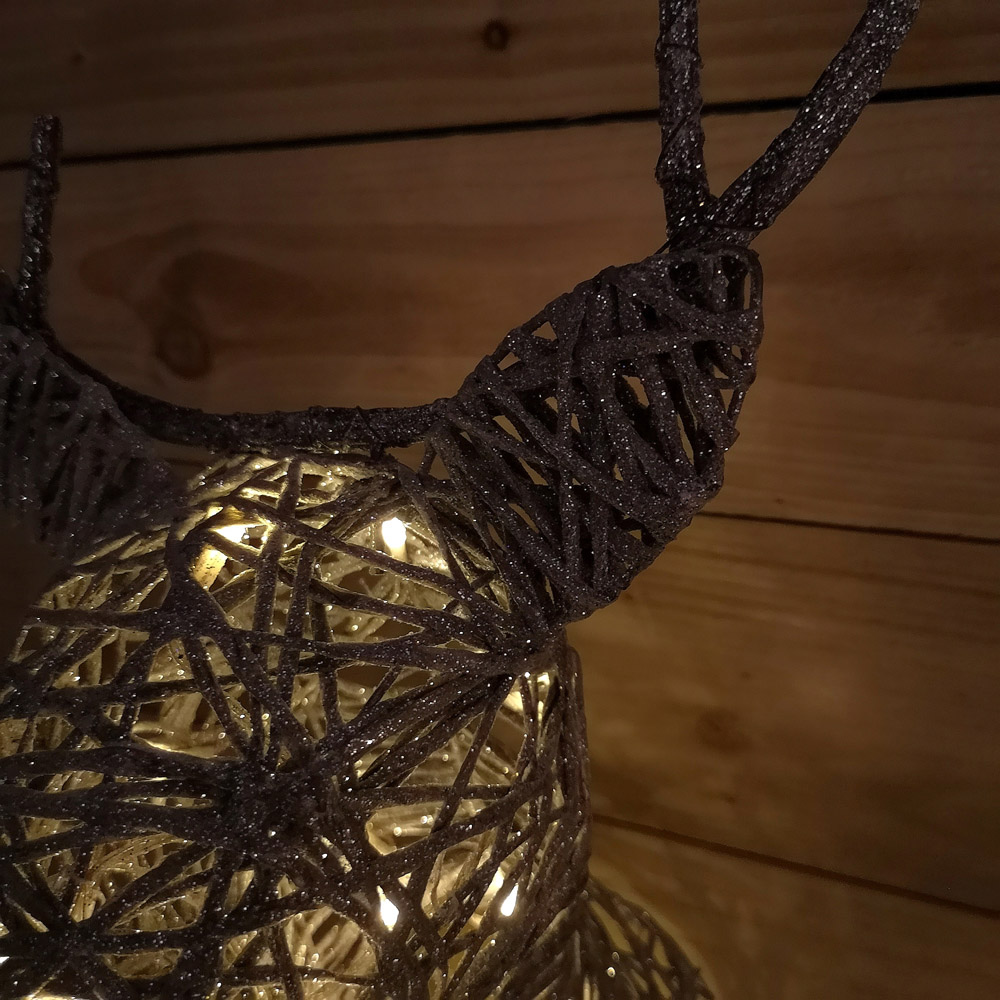 Samuel Alexander Christmas Stag Wall Hanging Decoration 55 x 69cm Image 4