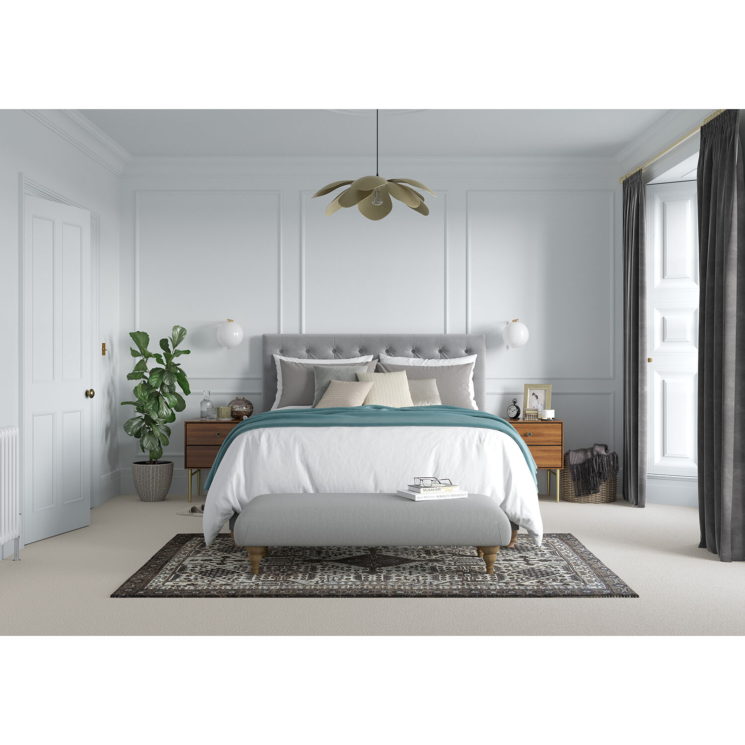 Dulux Heritage Wood and Metal Indian White Eggshell Paint 750ml Image 8