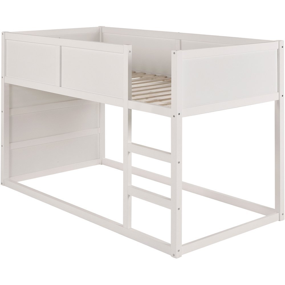 Aspire Hideout Single Wooden Reversible Mid Sleeper Kids Bed Frame with Memory Foam Mattress Image 6