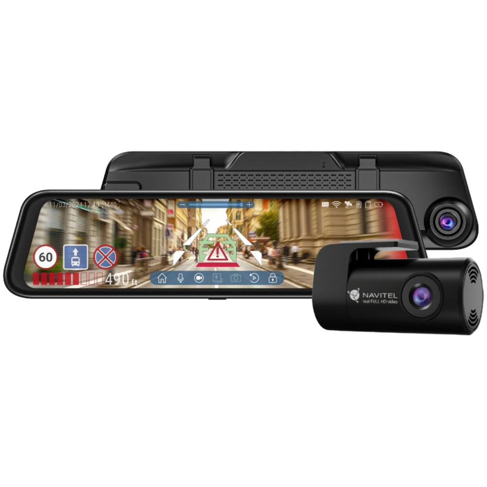 Navitel MR750 Smart 2K Front and Rear Dash Cam Image 2