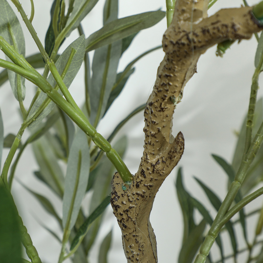 Portland Faux Potted Silk Olive Indoor Artificial Tree 150cm Image 3