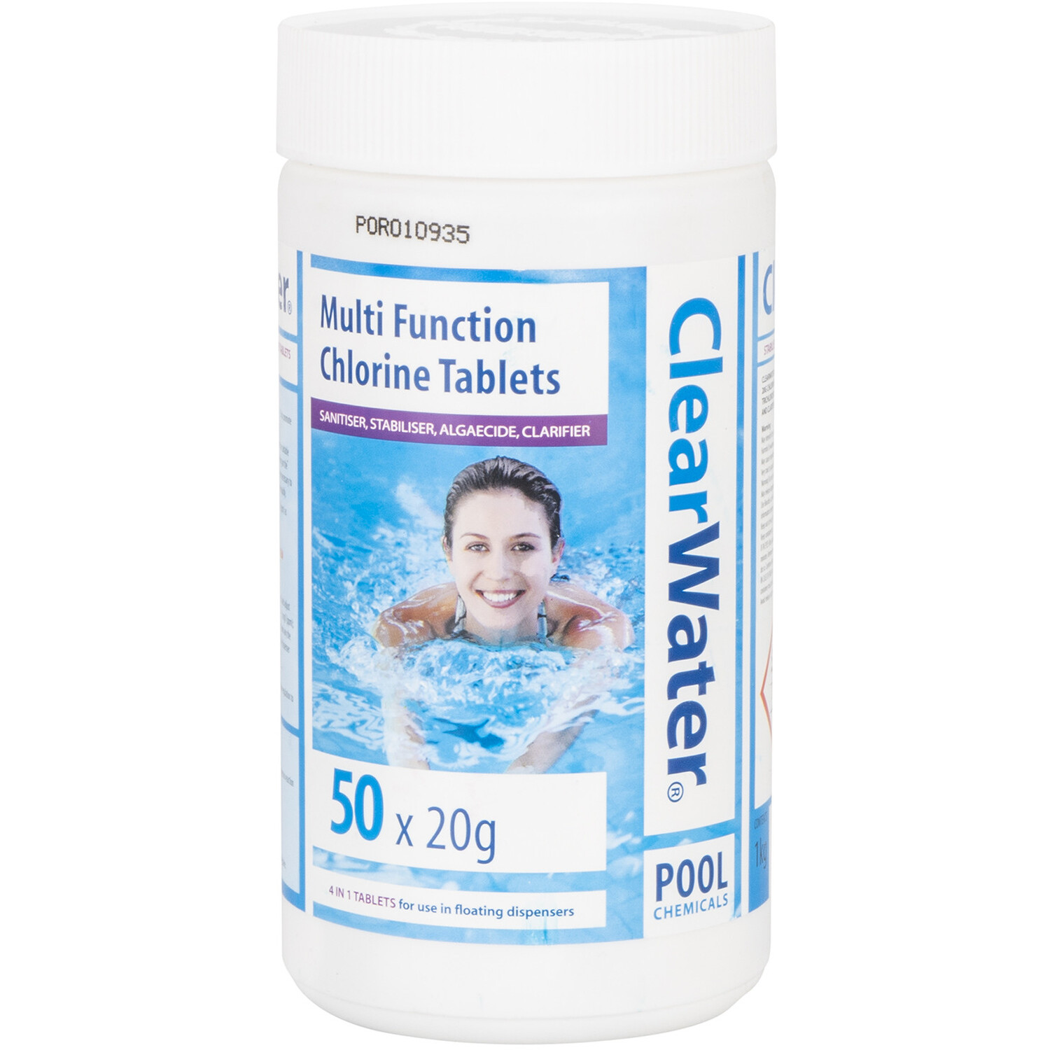 ClearWater Multifunction Chlorine Tablets 1kg Image
