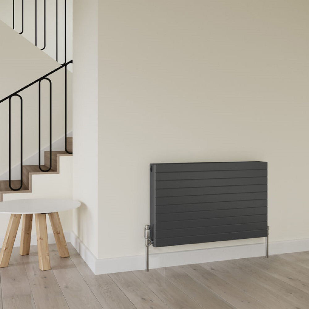 Henrad by Stelrad Everest Concept Slate Grey K2 Radiator 600 x 400mm Image 2