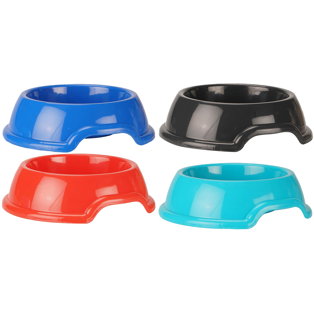 Plastic Pet Bowl - 15cm Image 1