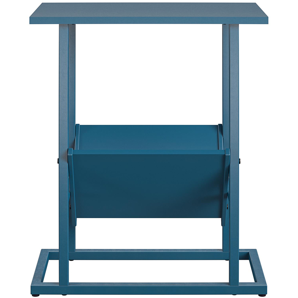 Novogratz Regal 2 Shelf Blue End Table Image 3