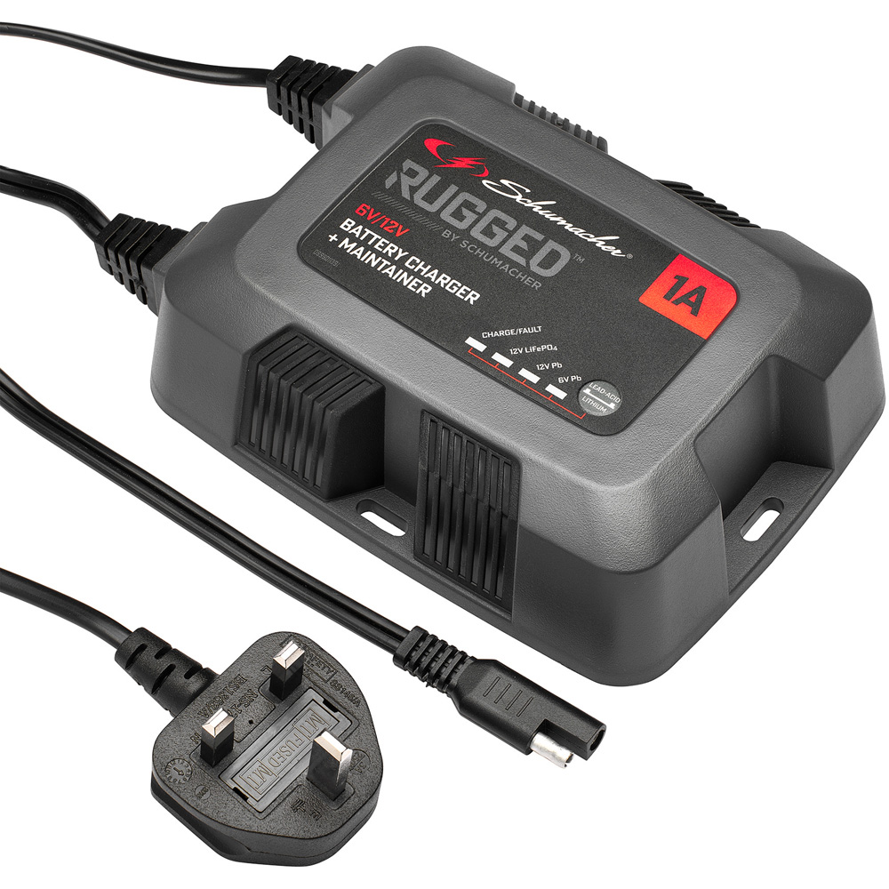 Schumacher SPX457 Rugged 6/12V Battery Charger and Maintainer 1A Image 5