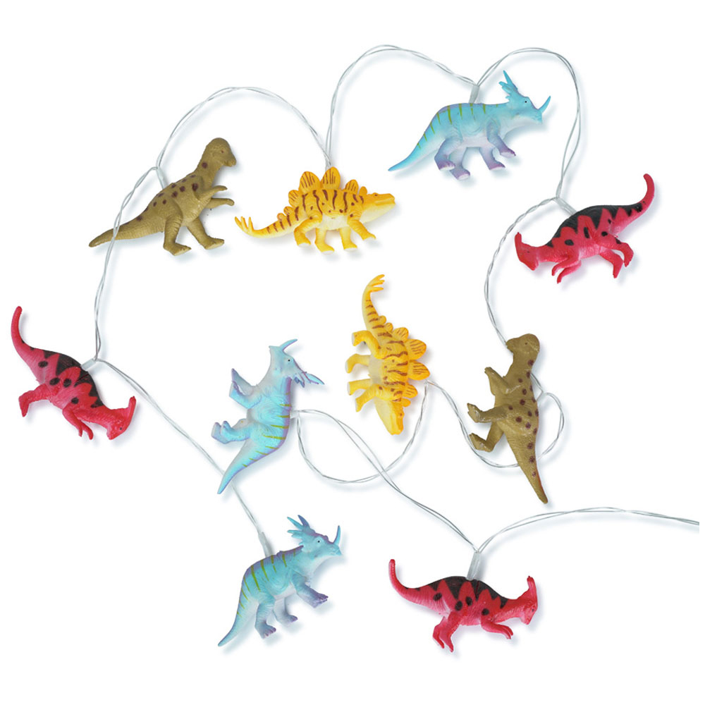 ValueLights 10 LED Dinosaur String Fairy Lights Image 2
