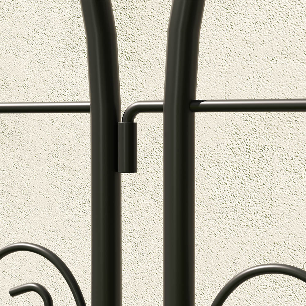 Outsunny Metal Garden Trellis Panels 180 x 50cm 2 Pack Image 3