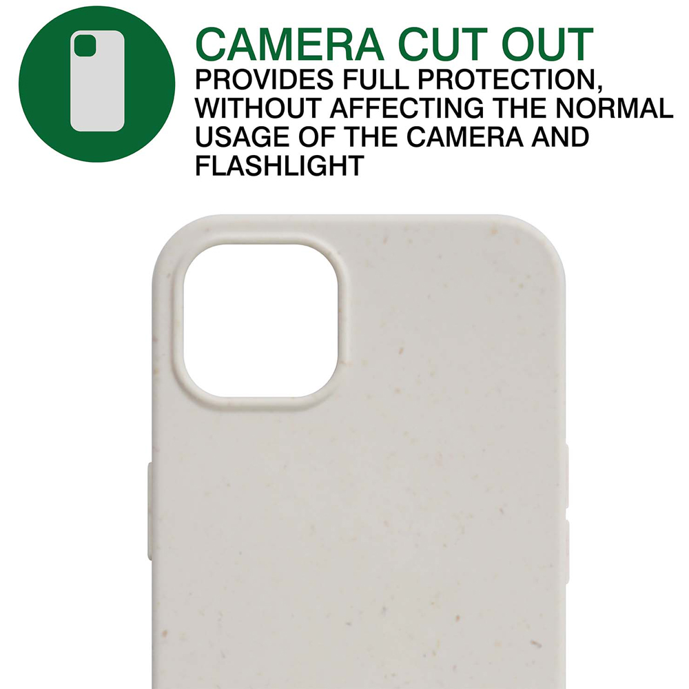 MiTEC Natural White Bioplastics iPhone 13 Pro Phone Case Image 4