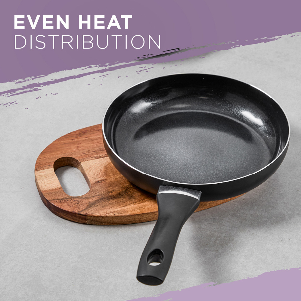 Blackmoor 24cm Black Ceramic Non-Stick Frying Pan Image 4
